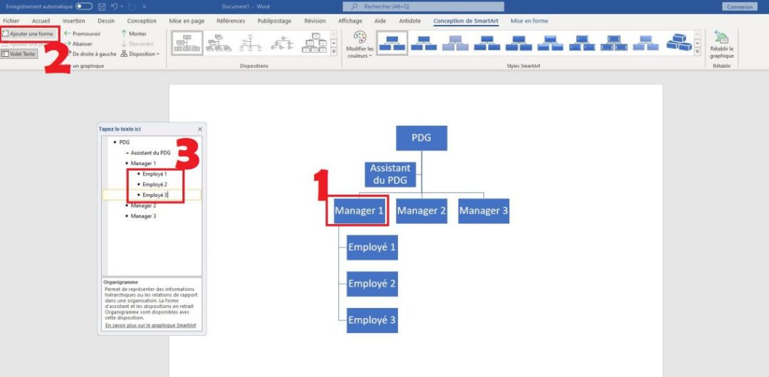 Créer Un Organigramme Avec Word [tutoriel Video]