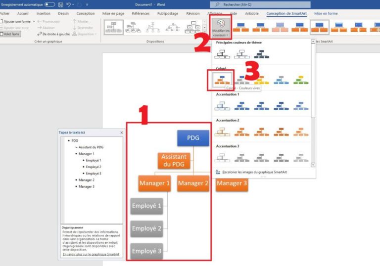 Créer Un Organigramme Avec Word [TUTORIEL VIDEO]