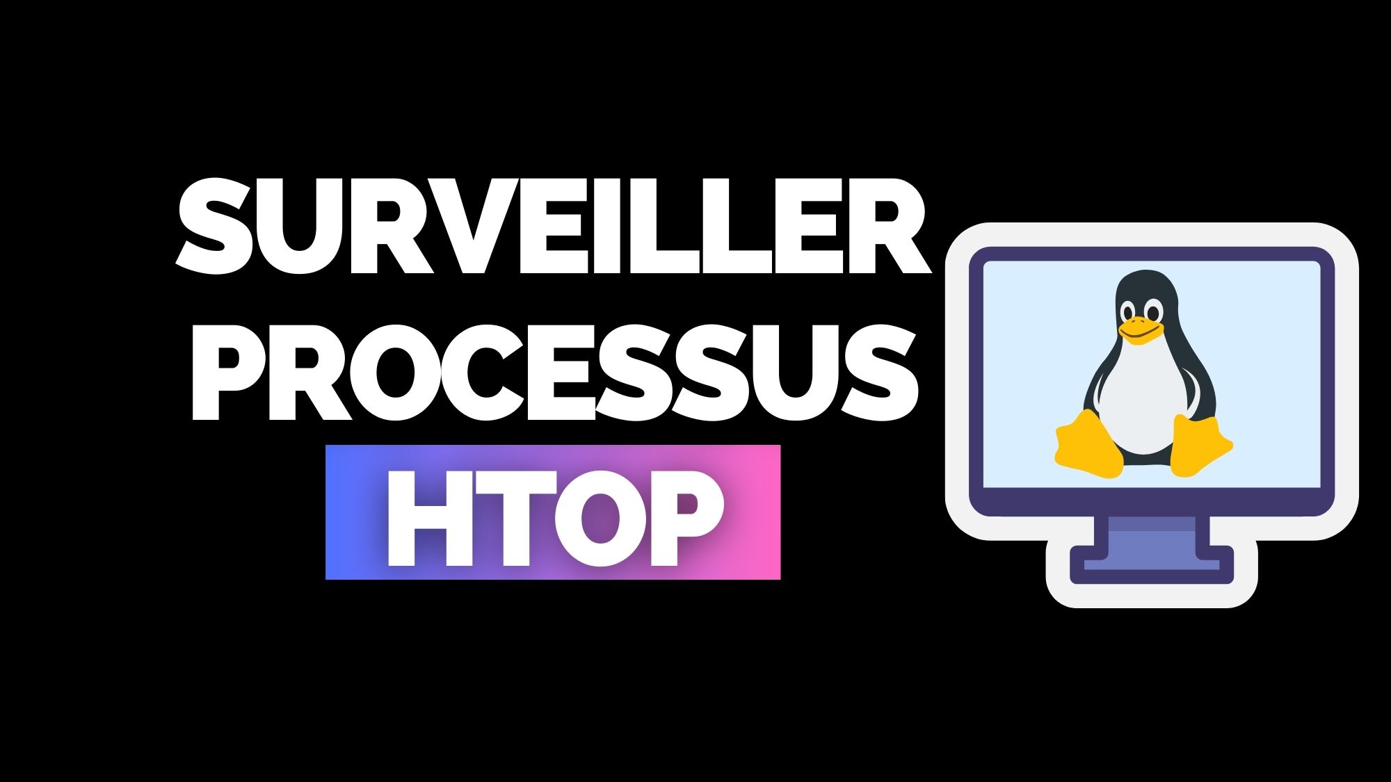 Surveiller les processus Linux avec Htop