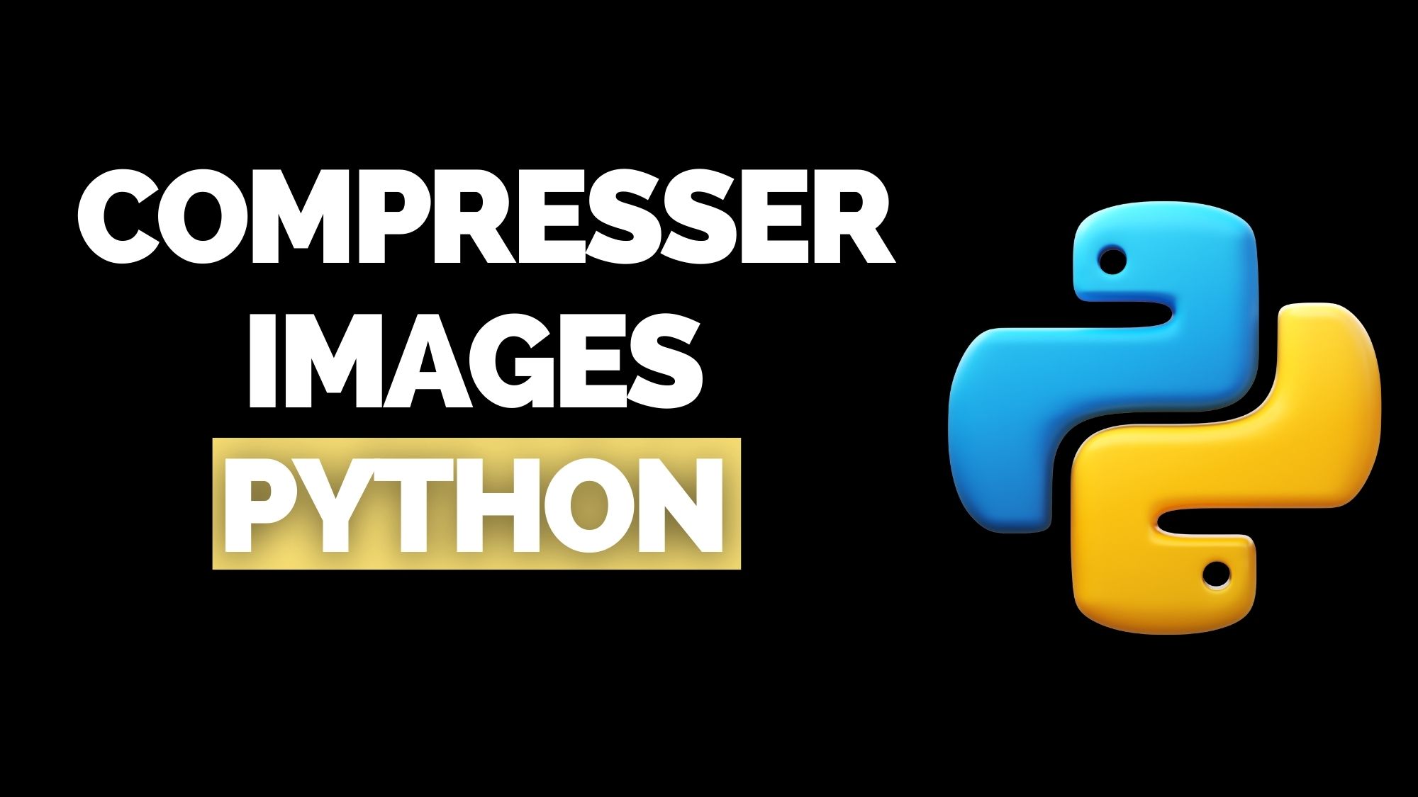 Compresser des images avec un script Python
